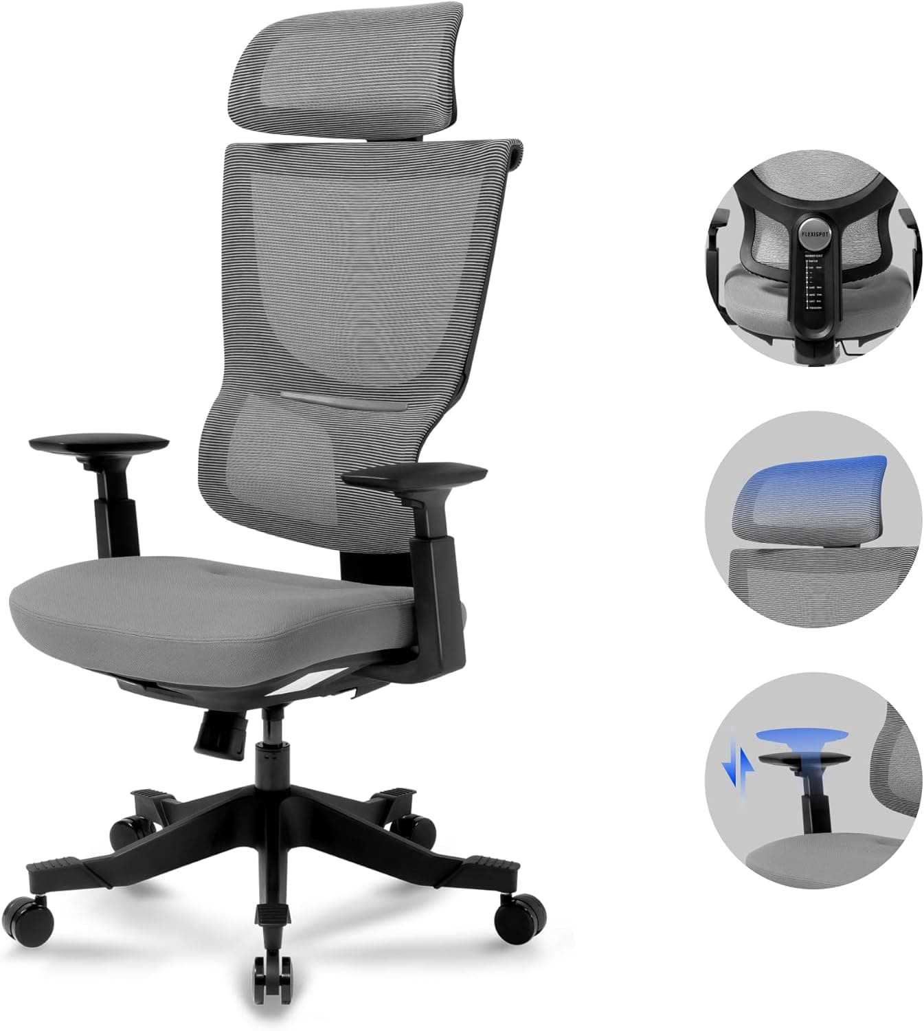 FLEXISPOT BS8 Ergonomic Office Chair
