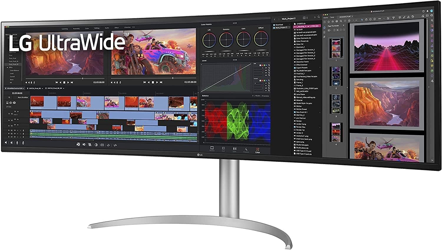 LG 49WQ95C-W